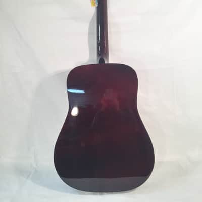 Stadium Dreadnought Acoustic Guitar Natural Finish ST-D-42N  Natural image 4