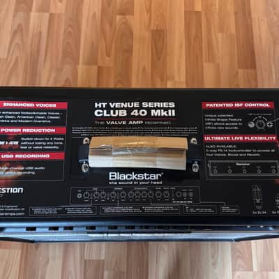 Blackstar HT Club 40 MKII 40-Watt 1x12" Tube Guitar Combo 2017 - 2023 - Black image 4