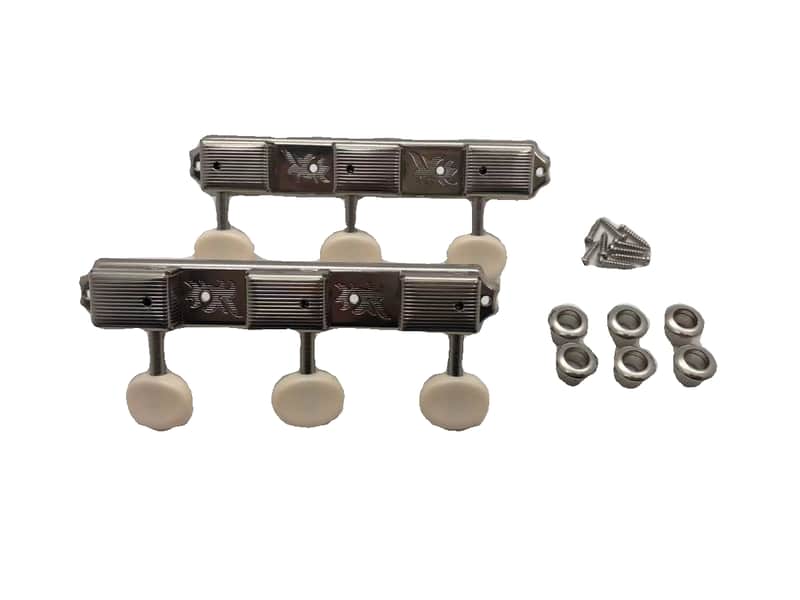 Vintage 3R3L Machine Heads Guitar Tuning Peg Set image 1