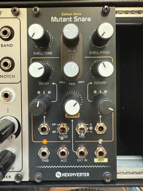 Erica Synths Hexinverter Mutant Snare - Black image 1