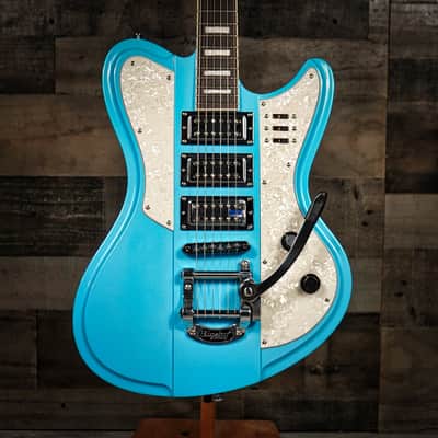 Schecter Ultra III Electric Guitar - Vintage Blue (3155) image 3