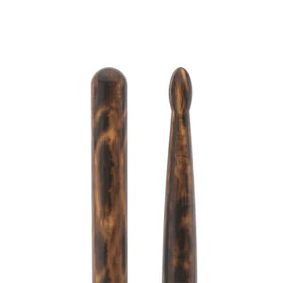 Pair of Promark Forward 7A FireGrain Wood Tip Drumsticks - TX7AW-FG Drum Sticks image 5