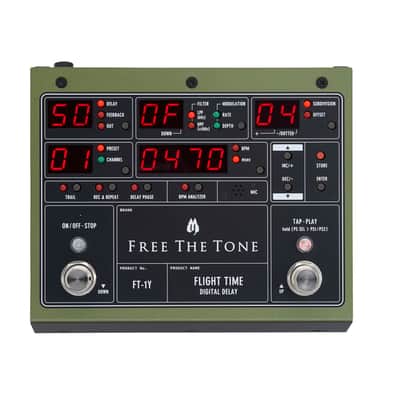 Free The Tone FT-2Y Digital Delay 新品 FREE THE TONE FT-2Y フリーザトーン 【 川崎ルフロン店 】 | 島村楽器