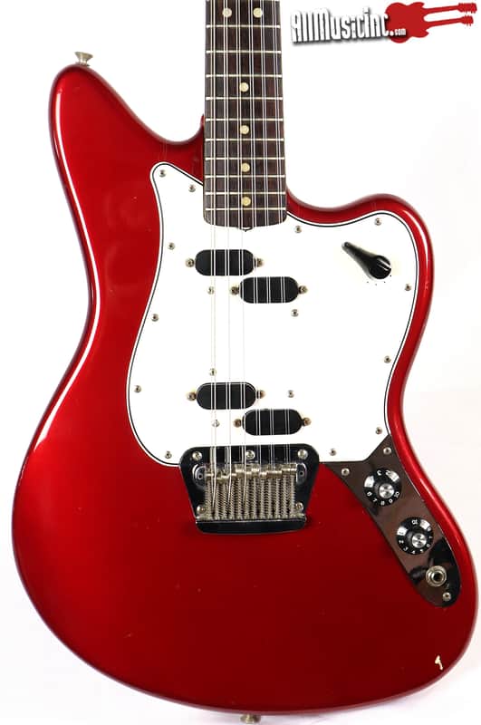 Vintage 1965 Fender XII Candy Apple Red 12-String Electric Guitar w/ OHSC