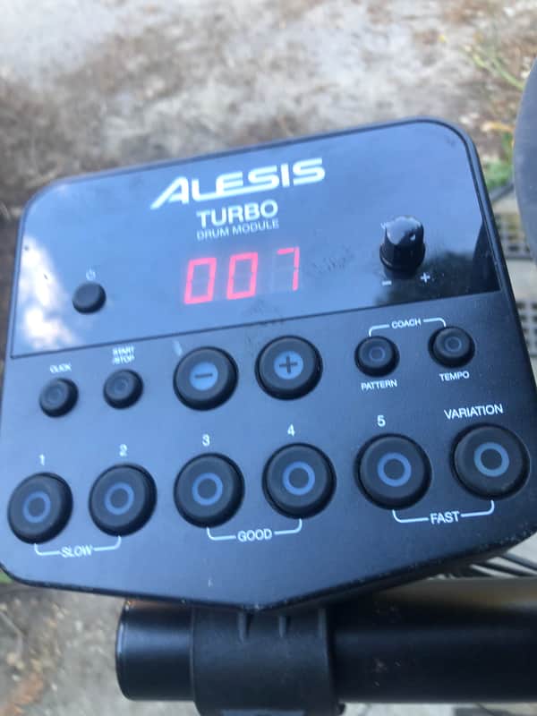 Alesis TURBO ELECTRONIC DRUMS 2010-Present - Black image 1