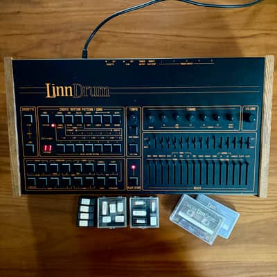 Linn LinnDrum LM2 in great condition, PSU update, with 17 extra EPROMs & 2 tapes