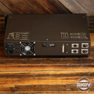 Serviced AMS Model DMX 15-80 S Computer Controlled Stereo Digital Delay 1970s - Black image 2