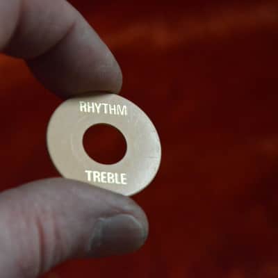 Gibson real vintage 1970s Les Paul/SG switch ring/poker chip*mint condition* image 5