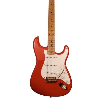 Fender Custom Shop Hank Marvin 40th Anniversary Stratocaster 1999 - Vintage Fiesta Red image 1