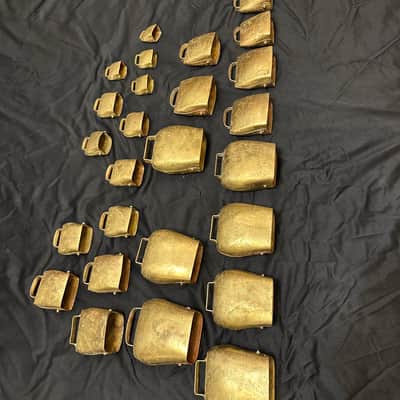 Almglocken Alpine Bells Tuned Cowbells, 2 OCTAVES (26 Bells), C'' to C'''' image 16