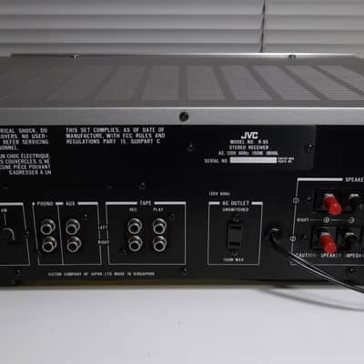 1980 JVC R-S5 Silverface Classic Stereo Receiver 1 Owner Serviced 09-2021 Excellent to Mint #769 image 16