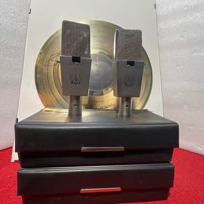 AKG EB414  PAIR MIKROFON CK12. BRASS VINTAGE image 5