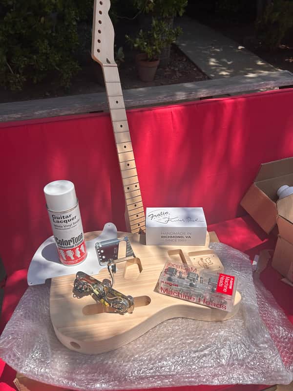 Fender Lindy Fralin Warmoth Glendale Groove master Esquire NEW - Unfinishes image 1