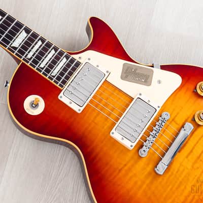 2015 Gibson Custom Shop True Historic 1960 Les Paul Standard R0 Vintage Cherry Sunburst, Mint w/ Case, Tags & COA image 7