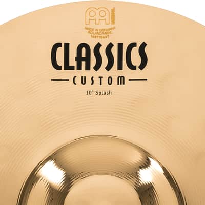 MEINL CC10S-B Classics Custom Brilliant Splash 10 Zoll Becken image 6