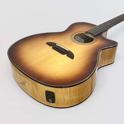 Alvarez AEG800CE Grand Auditorium Acoustic Electric Guitar - Shadow Burst image 13