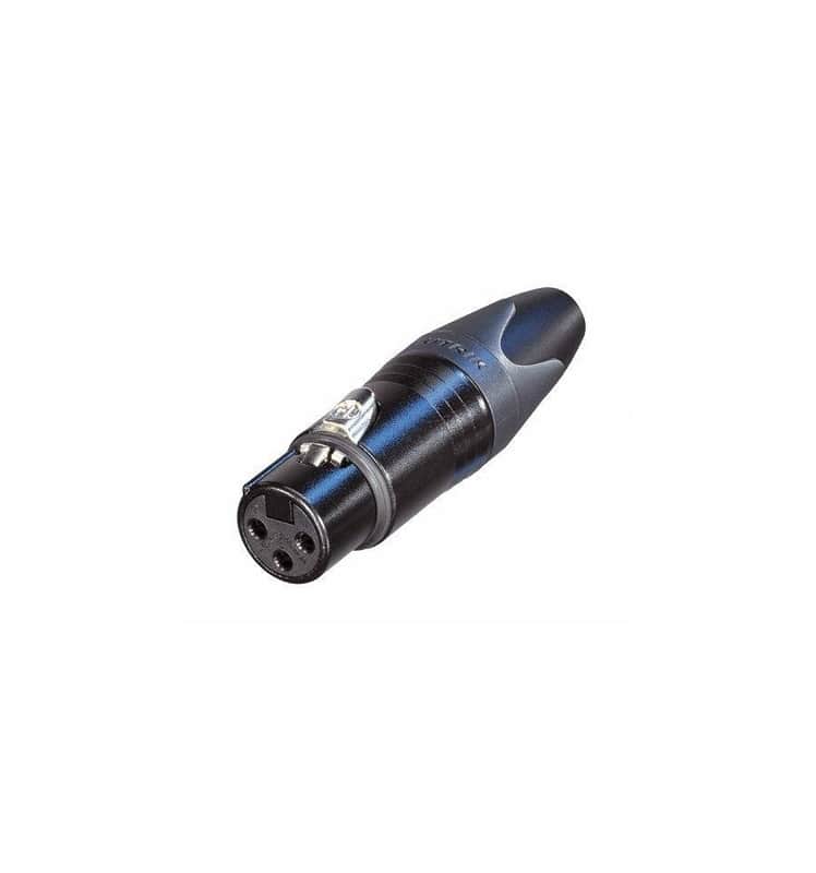 Neutrik NC3FXX-BAG 3-Pin XLR Female Cable Connector image 1