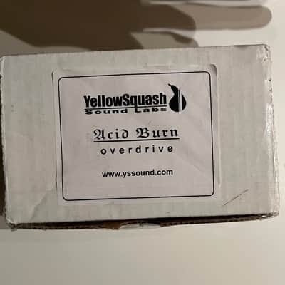 Yellow Squash Sound Labs Acid Burn MINT w/box and bag.  Amazing OD tones. image 2