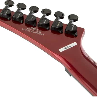 Jackson Pro Series Signature Phil Demmel Demmelition Fury PD Electric Guitar. Laurel FB, Red Tide Fade image 9