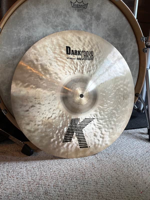 Zildjian 18" K Series Dark Crash cymbal image 1