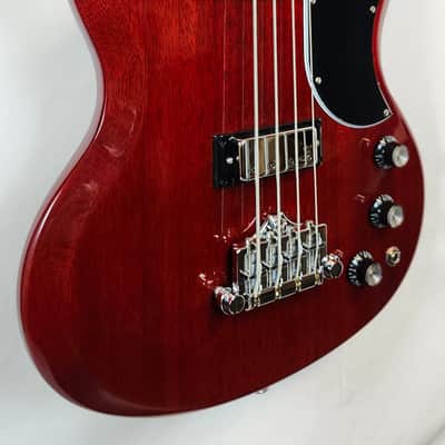 Gibson BASG00HCCH1 SG Standard Bass, Heritage Cherry, W/HSC image 9