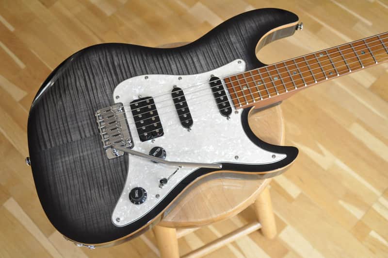 Sire LARRY CARLTON S7 FM TBK Transparent Black / Stratocaster® Type / S7FM image 1