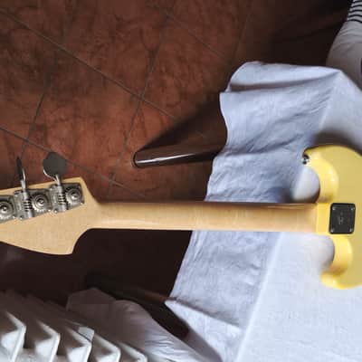 1978 Fender Musicmaster Bass with Original Fibre Hard Shell Case image 5