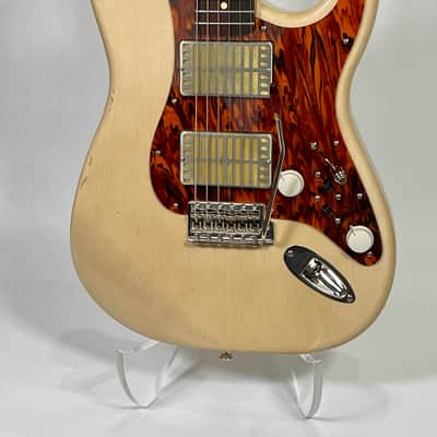 Waterslide S-Style W/ Dual Foils, Aged Blonde Nitro Finish 2021 (Authorized Dealer) image 4