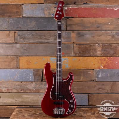 Lakland Skyline 44-64 Custom PJ 4-String with Rosewood Fretboard 2010s - Candy Apple Red image 3
