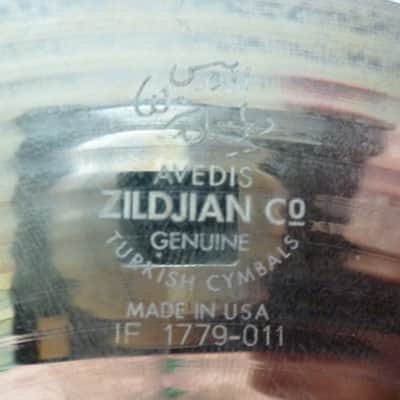 zildjian Avedis 8" EFX #1 hi hat pair in brilliant finish, excellent condition image 4