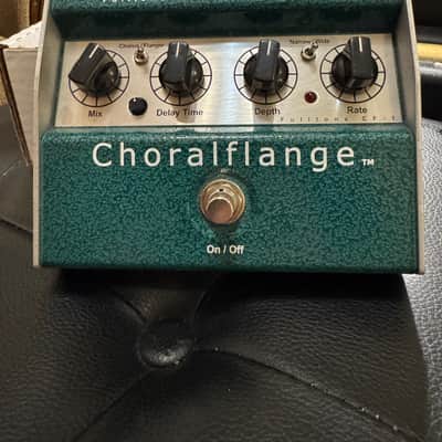 Fulltone Choralflange 2001 - 2008 - Green/Silver image 4