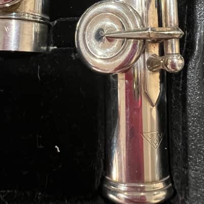 Verne Q.Powell Handmade Conservatory Silver Flute 1951 - sterling silver image 19