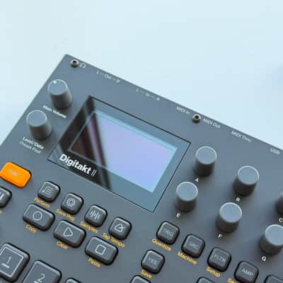 Elektron Digitakt II Sampler - With New Decksaver, Box, Poster, All Accessories image 2