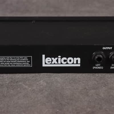 Lexicon MPX-110 Effects Processor with Power Supply - 2nd Hand image 8