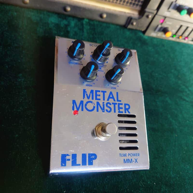 Guyatone FLIP Metal Monster MM-X Tube Powered Distortion Made in Japan image 1