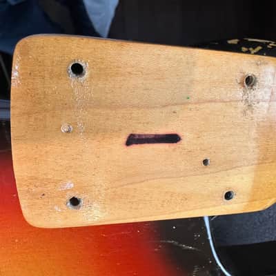 Fender Stratocaster from 1964 in sunburst finish with orignal case image 12