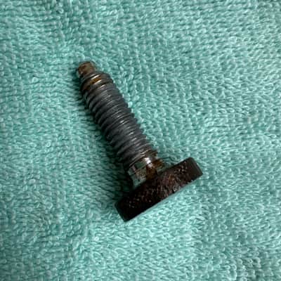 Ludwig Vintage Drum Throne Height Adjustment Screw - Porto Seat 70s - Chrome image 5