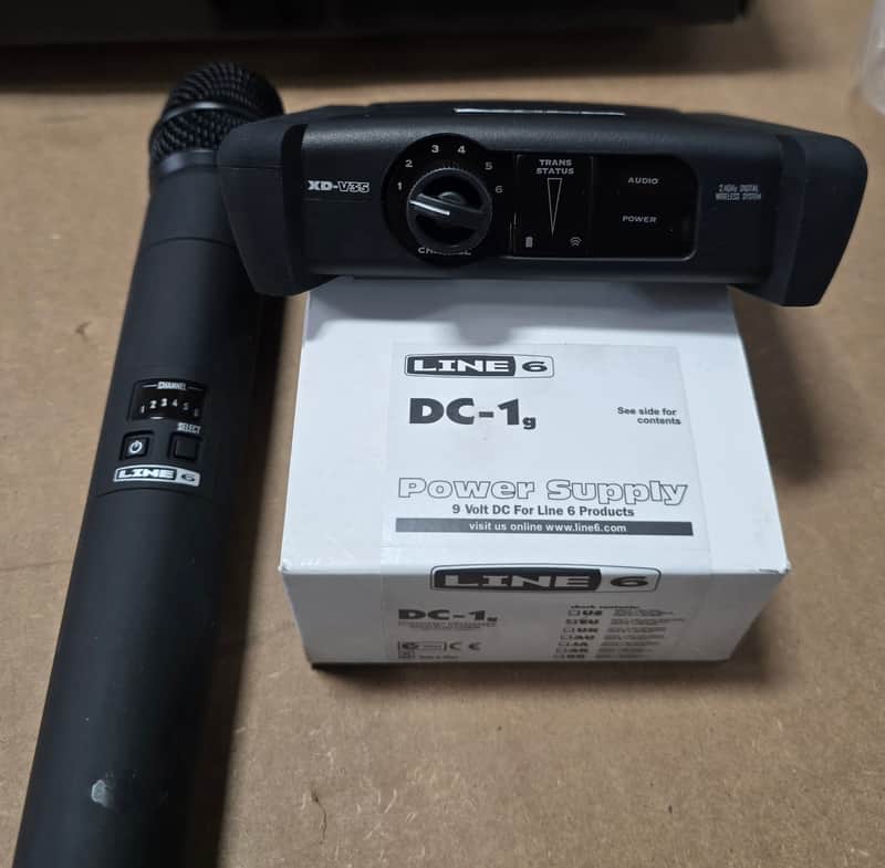 Line 6 XD-V35 Digital Wireless Handheld Microphone System 2010s - Black image 1