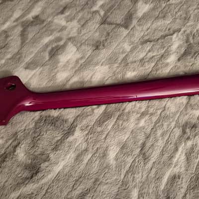 Vintage Fresher Refined Series FRS MIJ Bass Neck - 80s - Candy Apple Red - 20 Frets - Rosewood & Maple - Precision / Jazz Bass Neck - Japan image 7