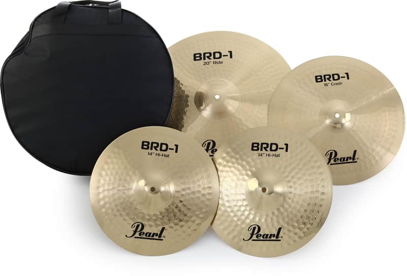 Pearl BRD-1 3-piece Cymbal Pack image 1