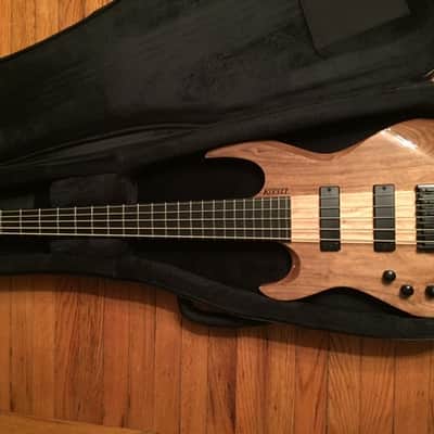 Lefty Kiesel Vader VB5 (strung right handed) Headless Bass image 1