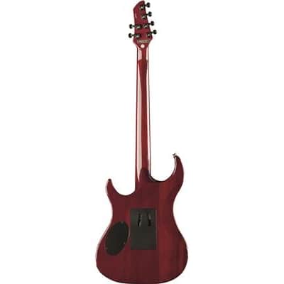 Eko Fire Standard Electric Guitar - Wine Red image 5