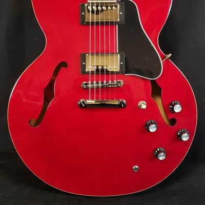 Epiphone ES-335 Semi Hollowbody Electric Guitar, Cherry image 1