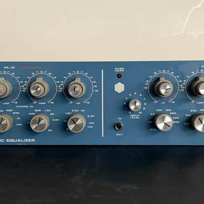 Orban 621B Dual Channel 4-Band Parametric Equalizer 1980s - Blue image 1