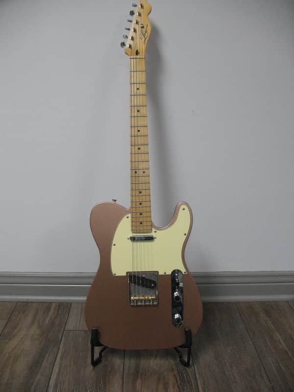 Logan Custom Tele Standard 2026 - Firemist Gold Metallic Gloss nitro lacquer image 1