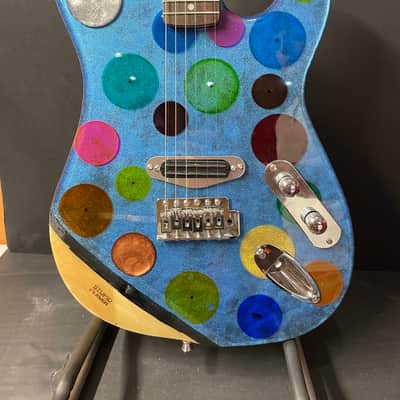 Stupid/Clever epoxy Laminate "Bubble" Guitar image 1