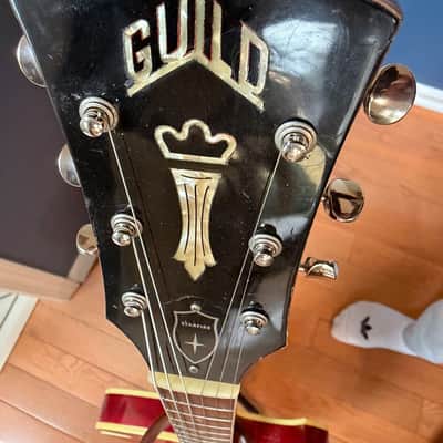 Guild Starfire III 1965 - Cherry image 6
