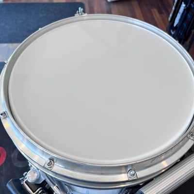 Pearl 11x13 Marching Snare Maple High Tension 90's - 2000's - White image 6