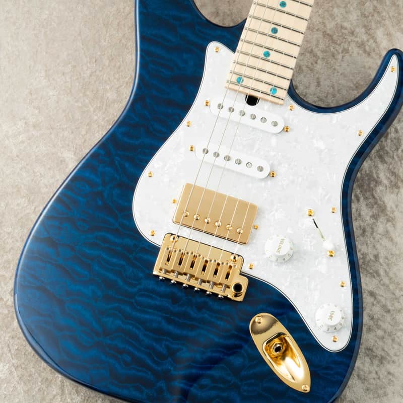 T's Guitars DST-Classic 24 w/Master Grade Quilt Maple -Trans Blue- #032980 2024 [Made in Japan] image 1