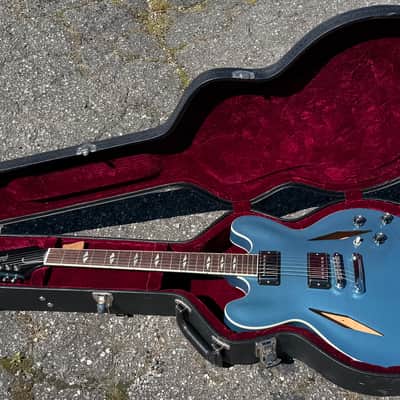 2014 Gibson Limited Edition Dave Grohl Signature DG-335 W/OHSC Pelham Blue ES-335 Foo Fighters image 1
